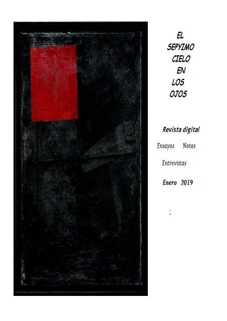 Revista El Sepyimo Cielo En Los Ojos Enero 2019 - 
