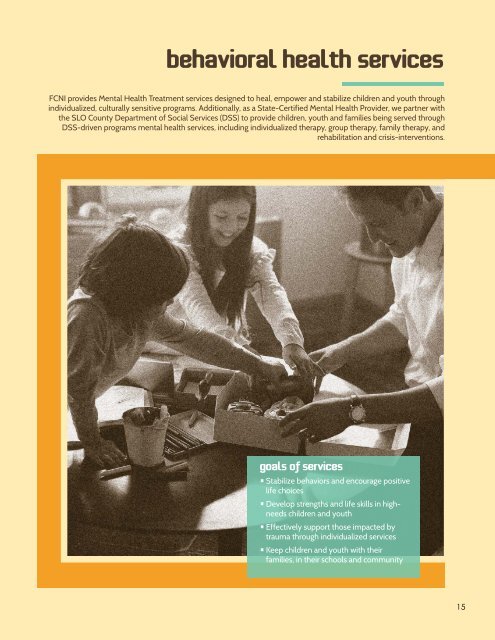 Family Care Network Annual Report