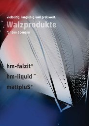 hm-falzit® Unsere Qualität ist Ihr Vorteil