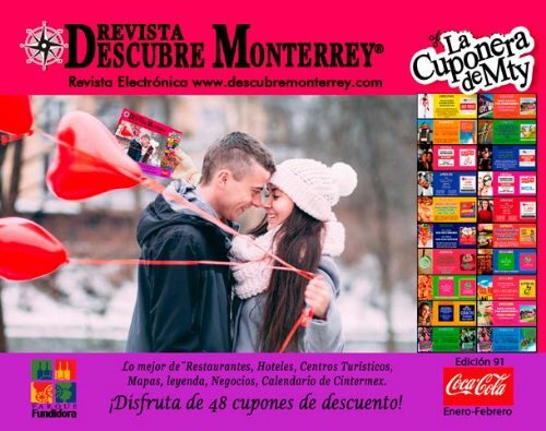 Descubre Monterrey Edición 91 Enero-Febrero 2019