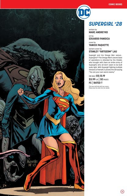 DC Previews 01-2019