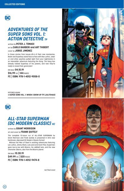 DC Previews 01-2019