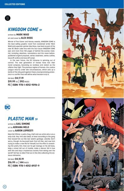 DC Previews 01-2019