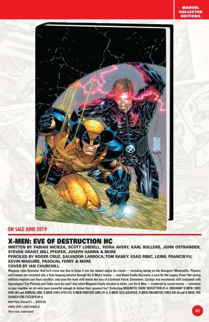 Marvel Previews 01-2019