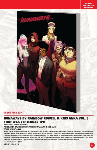 Marvel Previews 01-2019