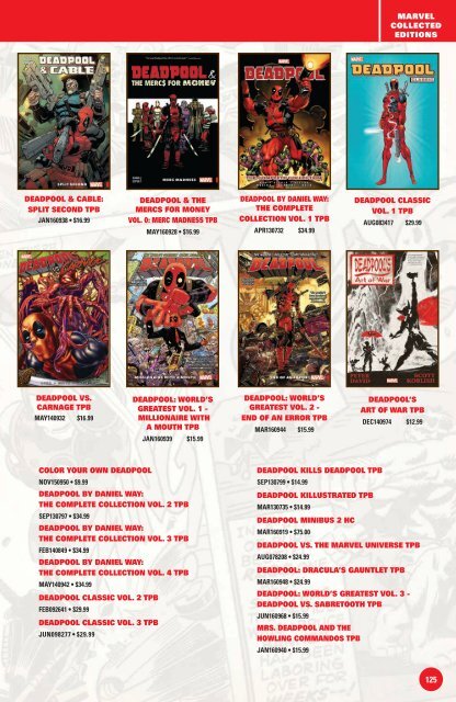 Marvel Previews 01-2019