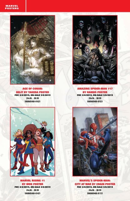 Marvel Previews 01-2019