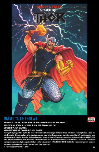 Marvel Previews 01-2019