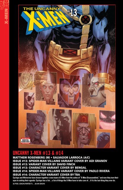 Marvel Previews 01-2019