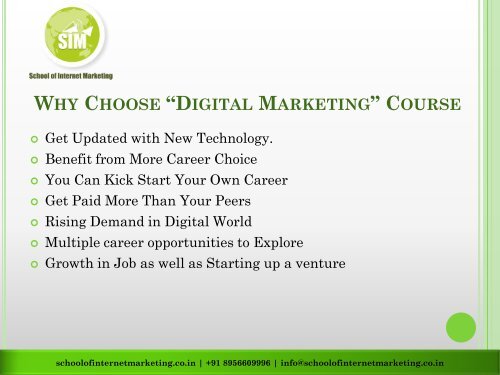 Digital Marketing Courses in Pune