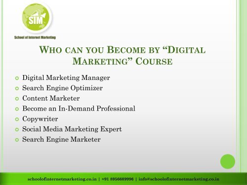 Digital Marketing Courses in Pune