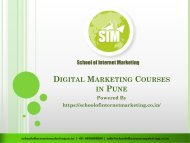 Digital Marketing Courses in Pune