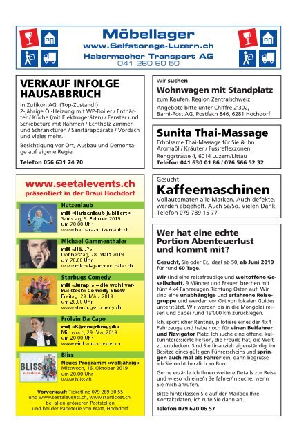 Barni-Post, KW 02, 9. Januar 2019