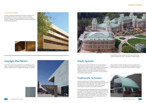 Aurubis Architectural Info-Broschüre