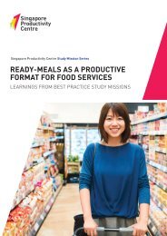 Ready Meals As A  Productive Food Services Formats