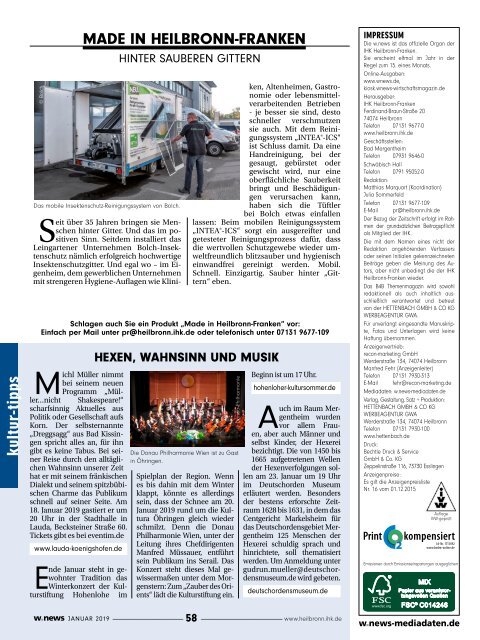 ARBEITSWELT 4.0 SCHAFFEN WIR| w.news 01.2019