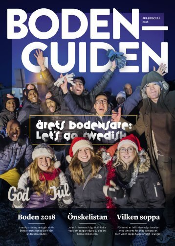 Bodenguiden Julspecial 2018