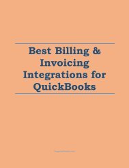 Best Billing & Invoicing Integrations for QuickBooks