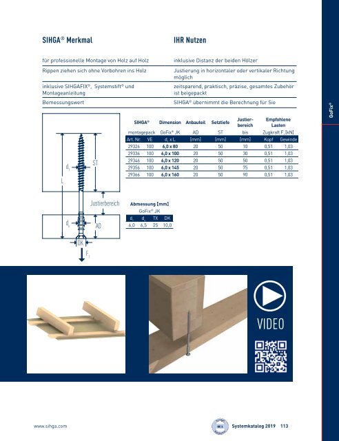 Systemkatalog 2019 Deutsch