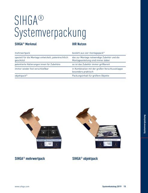 Systemkatalog 2019 Deutsch