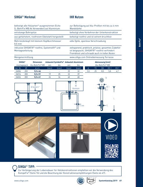 Systemkatalog 2019 Deutsch