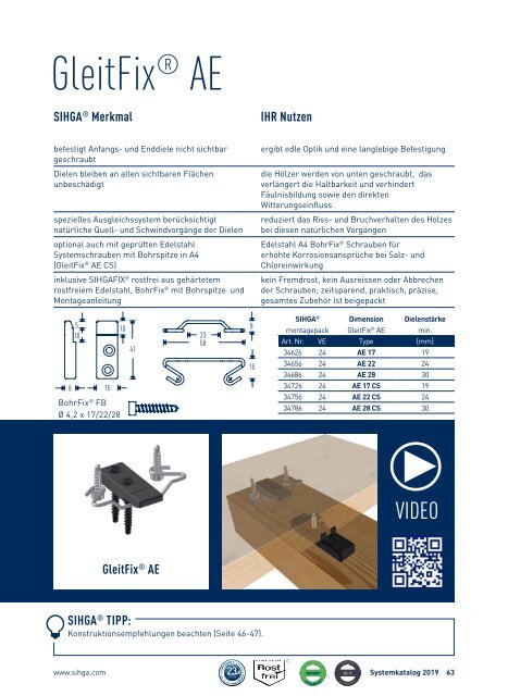 Systemkatalog 2019 Deutsch