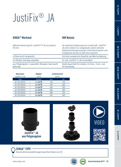 Systemkatalog 2019 Deutsch