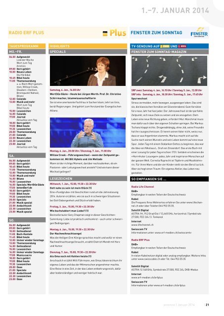 antenne Januar 2014