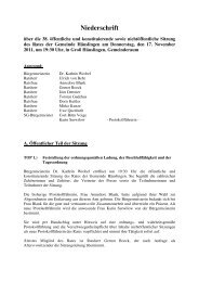 Niederschrift - Gemeinde Häuslingen