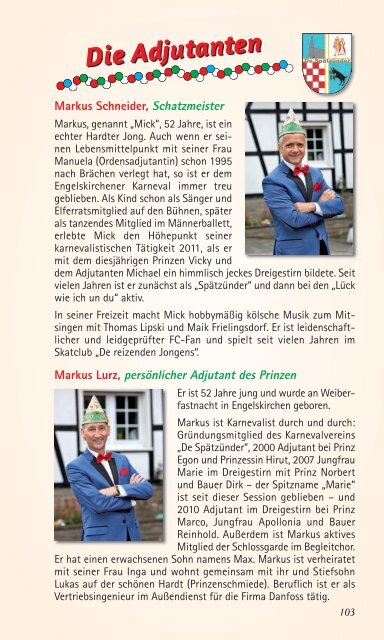 Prinzenheft 2019 der KG Närrische Oberberger e.V.