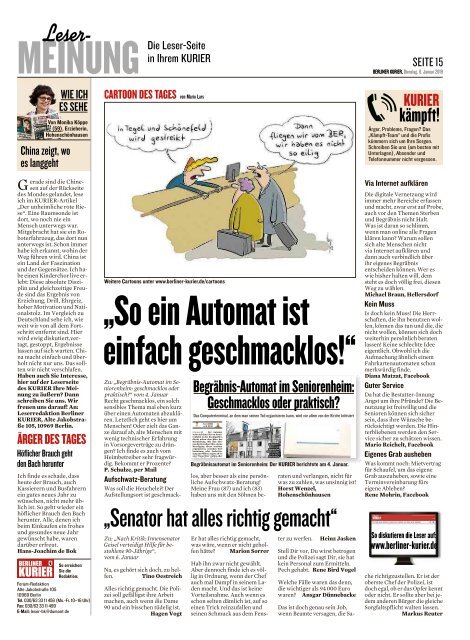 Berliner Kurier 08.01.2019