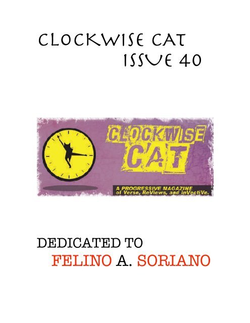 Clockwise Cat Issue 40