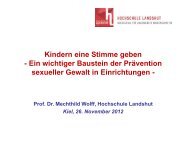 Neu: Bundeskinderschutzgesetz (seit 01.01.2012)