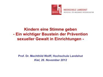 Neu: Bundeskinderschutzgesetz (seit 01.01.2012)