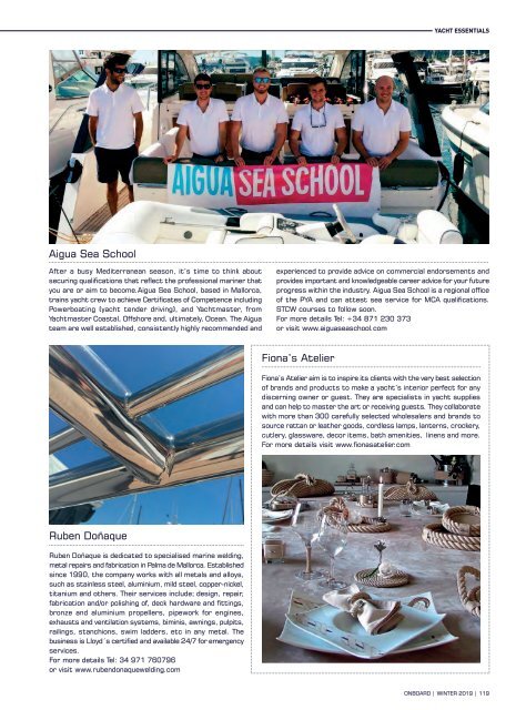 ONBOARD Magazine winter 2019