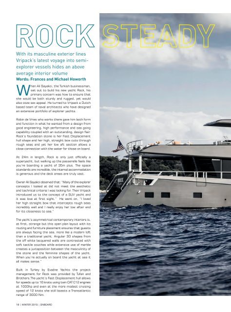 ONBOARD Magazine winter 2019