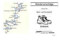 Panorama - Rundweg - Kinheim