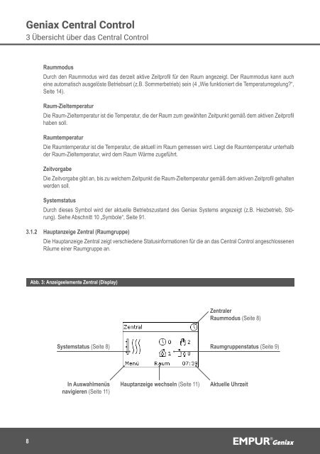 EMPUR Geniax Central-Control