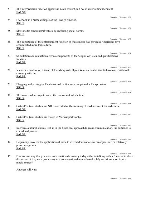 Test-Bank-for-Dynamics-of-Mass-Communication-Media-in-Transition-12th-Edition-Dominick