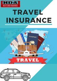 Townhome & Travel Insurance California | HDA Insurance