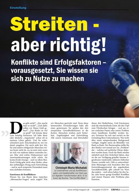 Erfolg Magazin Ausgabe 1-19