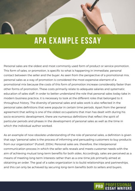 Apa Example Essay The Thesis Statement Of An Essay Must Be also The Yellow Wallpaper Essay How To Make A Good Thesis Statement For An Essay