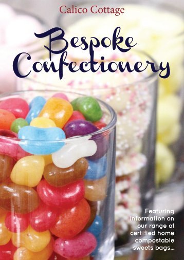 Calico Cottage Bespoke Confectionery Brochure 2019