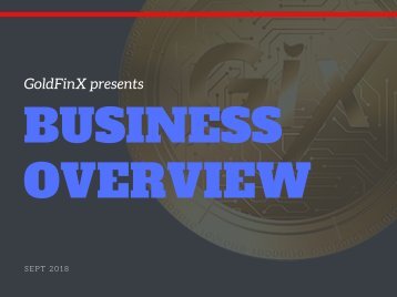 Business Overview Sept 2018