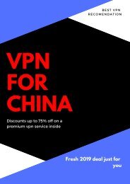 VPN for China