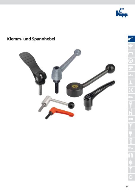 Klemm- und Spannhebel - KIPP