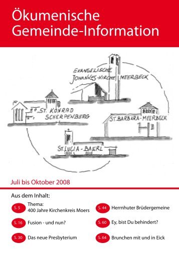 Juli - Oktober 2008 - Evangelische Kirchengemeinde Meerbeck