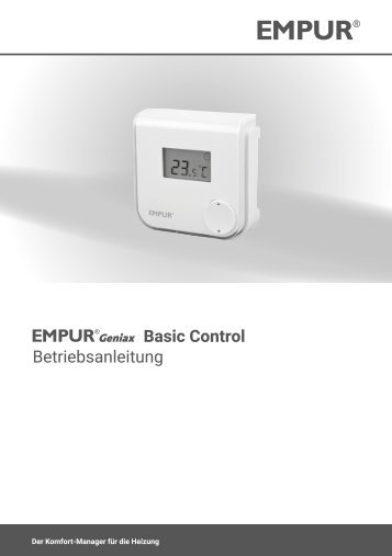 EMPUR Geniax Basic Control