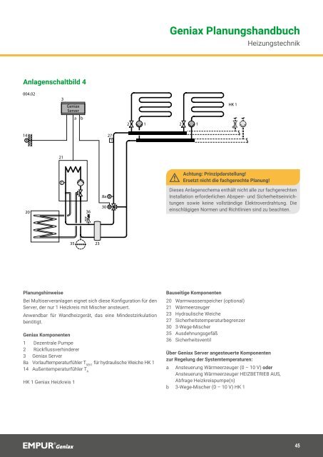 EMPUR Geniax Planungshandbuch 2020