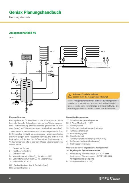 EMPUR Geniax Planungshandbuch 2020